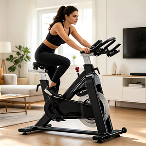 Vélo d'exercice intelligent à résistance directe, pliable, en acier, pour la maison et la salle de sport, équipement de fitness professionnel - Product Image 4