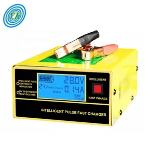 Timbertech Chargeur de Batterie Voiture Auto 12 V 24 V Chargement Automatique