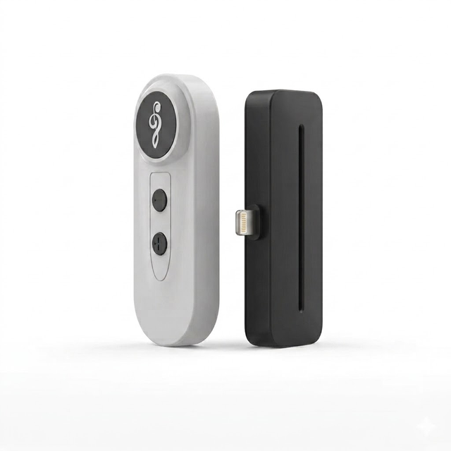 Portable S1 Lapel Condenser Wireless Microphone LED Light Type-C Connector Lightweight for Professional Podcast Smartphones