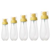 Grand stock – Flacon aérosol léger en PET de 90 ml, pulvérisation continue, sans fuite ni fissure, idéal pour les voyages, les cosmétiques et les brumes médicinales