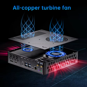 PC para Juegos con GPU Discreta, Core I9 9900T, <span class=keywords><strong>GTX1650</strong></span>/GTX1050Ti 4G HD DP, Pantalla Dual, 64G DDR4, 1TB NVME SSD, Mini Computadora Portátil - Product Image 5