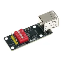 Modul Ch9350 Menyembunyikan Keyboard dan Mouse ke Port Serial, Keyboard Virtual, Pemindai Kode Batang, Produk IC KVM