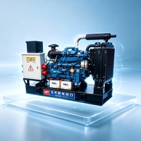 Groupe électrogène diesel à châssis ouvert Yuchai 24-200 kW triphasé pour site minier