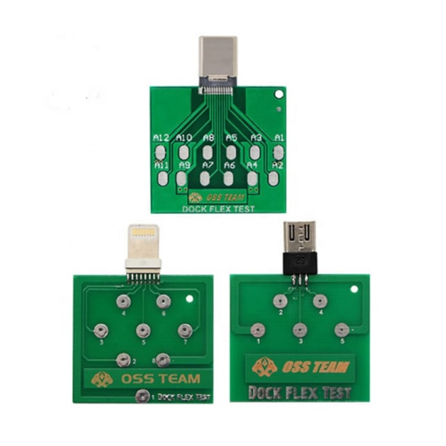 Charging Dock Flex Test Repair Tools for Android iPhone Type C Testing Tool Set