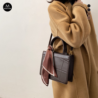 Custom Sac tas jinjing selempang kulit wanita, tas penutup ritsleting gaya Vintage untuk wanita