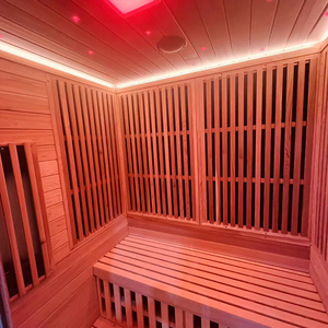 Voll spektrum Infrarot Medizinische <span class=keywords><strong>Sauna</strong></span> Trocken dampf 2 Personen Indoor Infrarot <span class=keywords><strong>Sauna</strong></span> raum - Product Image 6