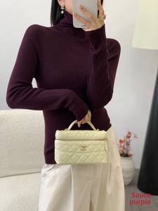 <span class=keywords><strong>เสื้อ</strong></span>สเวตเตอร์ไ<span class=keywords><strong>ห</strong></span>มพรมขนสัตว์แท้ คอสูงทรงเข้ารูป แขนยาวสำ<span class=keywords><strong>ห</strong></span>รับผู้<span class=keywords><strong>ห</strong></span>ญิง ซักเครื่องได้ ไม่ต้องรีด  สำ<span class=keywords><strong>ห</strong></span>รับฤดูใบไม้ผลิและฤดูใบไม้ร่วง สไตล์เกา<span class=keywords><strong>ห</strong></span>ลี - Product Image 4