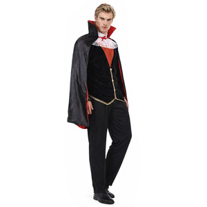 Disfraz de Duque Vampiro para Hombre, Traje de Cosplay de Halloween con Capa - Product Image 2