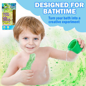 Bombas de Baño de Pulpa de Bambú con Aroma a Limón, Orgánicas, No Tóxicas, Divertidas y Científicas para Niños, Marca Personalizada - Product Image 5