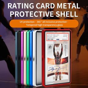 Étui de protection pour cartes PSA, étui spécial TCG en métal et verre, protection intégrale anti-poussière pour jeux de société - Product Image 3