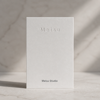 Cartes de présentation de bijoux en papier texturé gris de luxe Cerynd, avec logo blanc personnalisé imprimé, pour colliers et boucles d'oreilles, emballage avec insert