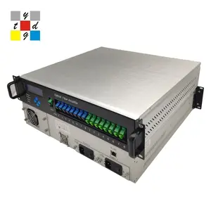 Amplificador óptico wdm de alta potencia, 1550nm, 8 puertos, 19dbm, edfa con WDM