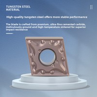 Insertos de Torneado CNC de Metal Profesionales, de Alta Precisión, Alta Velocidad, Personalizables y Estables para Trabajos Pesados