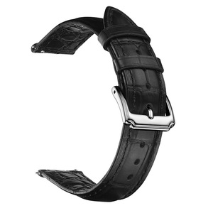 Eraysun OEM Tùy Chỉnh Chất Lượng Cao Phương Tây Handmade Alligator Da Chính Hãng Dây Đeo 18Mm 20Mm 22Mm Da Bò Da Ban Nhạc Đồng Hồ - Product Image 3