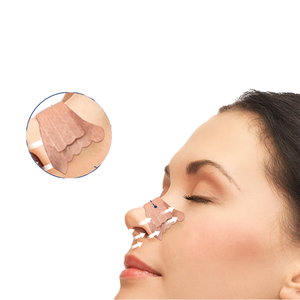 Bandes nasales et patchs corporels Jiebao de grande taille 62x24 mm pour une meilleure respiration, anti-ronflement, patchs buccaux et nasaux - Product Image 1