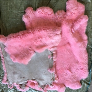 Plaque de fourrure de lapin <span class=keywords><strong>Rex</strong></span> <span class=keywords><strong>chinchilla</strong></span> 100% naturelle de couleurs réelles en gros - Product Image 1