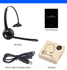 Tai Nghe <span class=keywords><strong>Bluetooth</strong></span>, Tai Nghe Không Dây Với Kết Nối Kép Rảnh Tay Cho Công Việc Từ Xa/Trung Tâm Cuộc Gọi/Lớp Học Trực Tuyến/Máy Tính/Máy Tính Xách Tay - Product Image 6