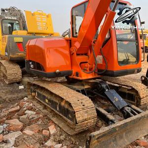 Excavatrice d'occasion Doosan dx80 8 tonnes, marque japonaise d'origine, excavatrice à chenilles moyenne et petite, provenant du Japon, d'occasion, moteur Yanmar - Product Image 2