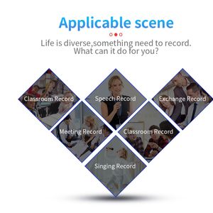 Venta caliente JNN D5 HD Reducción <span class=keywords><strong>de</strong></span> ruido Grabación inteligente Pulsera electrónica - Product Image 5