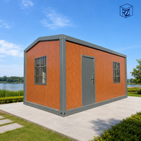 Casa Modular Portátil con Techo Inclinado y Baño, Cabaña Prefabricada para Jardín, Oficina y Vivienda Airbnb ADU Ray-Zen