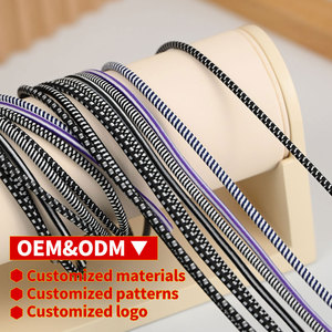 Эластичные шнурки OEM для одежды, круглые, 3 мм, 5 мм, 2,5 мм, унисекс, для капюшонов, настраиваемые, съемные, для поясов - Product Image 2