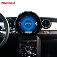 Navihua Nouveau autoradio Android avec écran tactile de 11,8 pouces, navigation GPS, multimédia, Carplay, stéréo pour BMW MINI R56 07-16 R60 11-16