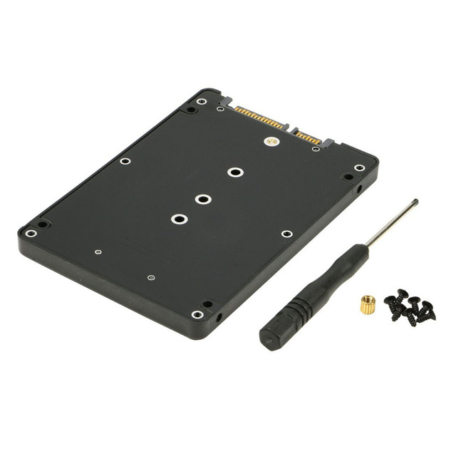 2.5 Inch NGFF (SATA) SSD Converter Adapter B+M Key Socket 2 M.2 SATA Adapter Card E431 E531 X240S Y410P Consumer Electronics
