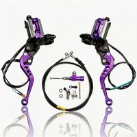 Kit de levier de frein et d'embrayage hydraulique multicolore pour moto avec logo personnalisé, vente en gros