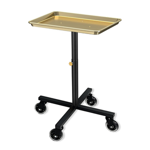 ถาดกลิ้งลายสักสำหรับร้านเสริมสวยร้านทำจากอลูมิเนียมแบบพรีเมี่ยมรถเข็นขนาดเล็ก - Product Image 1