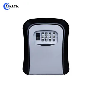 small wall mounted jewelry cabinet Suppliers-Asack G2 safe wall mounted outdoor cabinet portable secure realtor small waterproof stainless key lock box