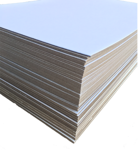 Tablero dúplex Tablero de papel revestido blanco gris de 2mm Tablero dúplex gris con respaldo gris Tablero dúplex de 350gsm con respaldo gris - Product Image 4