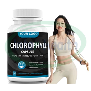 Ausreson OEM Sodium tembaga Chlorophyllin suplemen Label pribadi kapsul klorofil organik - Product Image 1