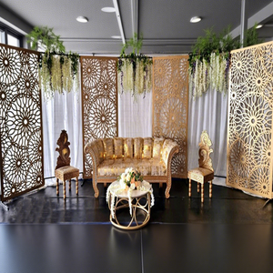 Luxury Golden Laser Cut <b>Frames</b> For Australia Events Wedding Panels <b>backdrop</b> panel factory Price Luxury Metal Laser DSTExports UK - Product Image 1
