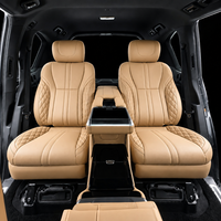 Siège de voiture modifié de luxe avec massage électrique, siège arrière VIP Aero LX700, réfrigérateur à compresseur 5L, étanche, double commande sans fil