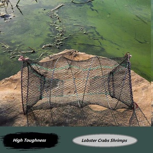 Trampa para cangrejos, durabilidad y comodidad, diseño de fondo plano, también es muy estable debajo del agua, trampa para camarones - Product Image 4