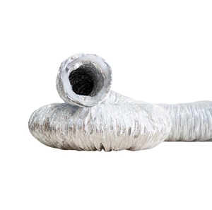 Ducto Flexible de Aluminio de Tres Capas con Aislamiento de Fibra de Poliéster de 25 mm para Distribución de Aire Frío - Product Image 4