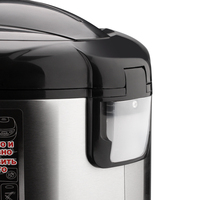 Multicuiseur Électrique RAF 6L, Cuiseur à Riz 900W, Programmation 24h, Menu Multifonction, Température Constante, 12 Fonctions