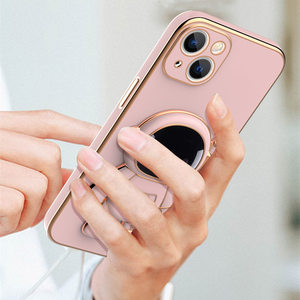 Custodia con supporto nascosto per <span class=keywords><strong>astronauta</strong></span> con placcatura 6d per iPhone 7 8 XR XS MAX 11 12 13 mini 14 plus 15 Pro Max - Product Image 4