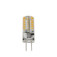 Bombilla LED de Silicona G4, 48 LED 3014, AC DC12V, Lámparas de Interior, Fábrica China, Bombilla LED G4 de 2W