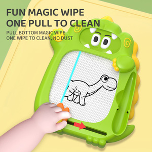 Mainan papan gambar magnetik untuk anak-anak, mainan edukasi anak-anak, Magnet ajaib, mainan papan gambar magnetik untuk anak-anak - Product Image 4