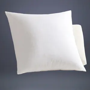 批发沙发椅散垫GRS认证超细纤维填充材料小方白色枕头