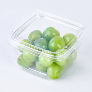 Emballage en plastique jetable transparent pour pâtisserie, sushi, gâteau, beignets, pain, fruits secs, scellé, anti-effraction - Product Image 1