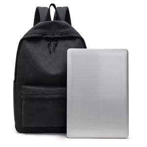 Custom Wholesale Fashionable Vintage Style Custom Canvas Bag Backpack Men <b>School</b> College <b>Rucksack</b> Canvas Backpack - Product Image 3