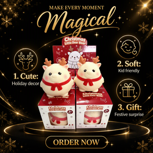 Juguetes Blandos Gigantes de Navidad TPR, Juguete Antiestrés, Reno Jumbo, Juguete Sensorial para Adultos y Niños, Venta al por Mayor - Product Image 4