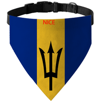 Bandana-collier personnalisé drapeau du Honduras pour animaux de compagnie, en polyester multi-tailles, pour les voyages en extérieur et les fêtes à thème national pour animaux de compagnie