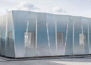 Muros Cortina Minimalistas de Aluminio Anodizado, Paneles Exteriores Ecológicos para Edificios de 70 Pulgadas o Más - Product Image 5