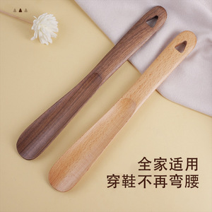 ที่โกยรองเท้าไม้ One Wood One Craftsman ขนาด 28 ซม. 38 ซม. 50 ซม. 60 ซม. 70 ซม. 75 ซม. ด้ามยาว ทรงตรง สำหรับผู้สูงอายุและสตรีมีครรภ์ - Product Image 3