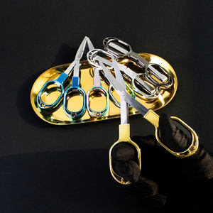 Ciseaux pliants portables multifonctionnels en forme de lunettes, mini-coupe-fil pour la pêche - Product Image 6