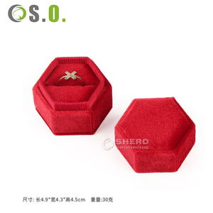 Caja de terciopelo de alta calidad para collares y pulseras, caja de terciopelo personalizada para guardar joyas, caja de regalo para anillos de diamantes, caja de gamuza para pendientes - Product Image 2