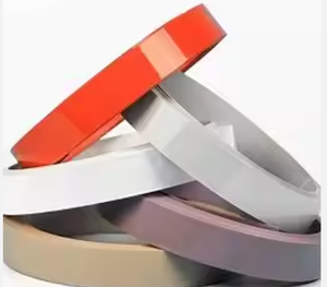 Nhà máy chất lượng cao màu trắng rắn dải băng MDF TRIM ván ép <span class=keywords><strong>PVC</strong></span> cạnh dải cho đồ nội thất nhà cạnh - Product Image 5